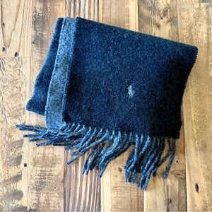 Polo by Ralph Lauren Black and Gray Scarf